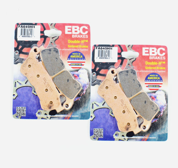 EBC FA640HH Sintered Brake Pad 2 Pr for 2016-21 Harley Davidson XL1200CX Roadster