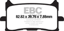EBC HH Sinter Brake Pad Set for 2016-20 Honda CRF1000L AFRICA TWIN Frt Rear 3 Pr-4
