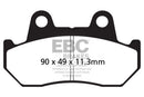 EBC Sintered Brake Pad Set 3 Pair Front & Rear FA69/3HH for select Honda GL1200-2