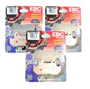 EBC Sintered Brake Pad Set 3 Pair Front & Rear FA69/3HH for select Honda GL1200-1