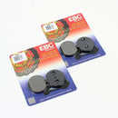 EBC Organic Brake Pads 2 Pair FA69/3 for select Honda models-1