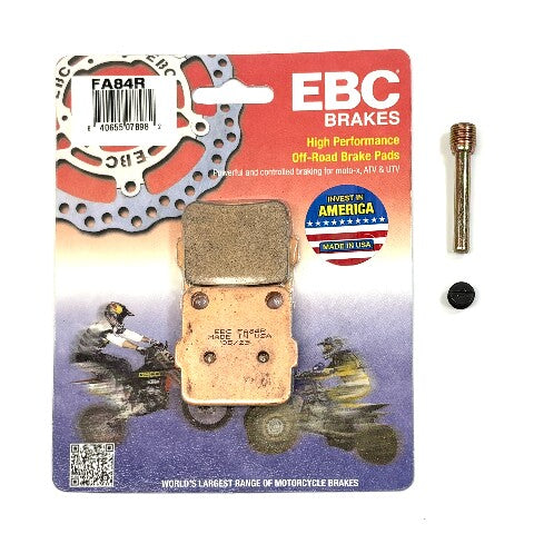 EBC Sintered Brake Pads and Caliper Pad Pins Front for select Honda models