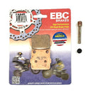 EBC Sintered Brake Pads and Caliper Pad Pins Front for select Honda models-1