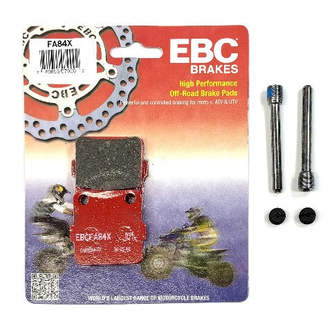 EBC Sintered Brake Pads and Caliper Pad Pins Rear for select Yamaha models