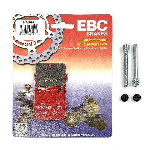 EBC Sintered Brake Pads and Caliper Pad Pins for various models (check fitment table)