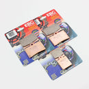 EBC Sintered Brake Pad Set FA379HH - 3 Pairs for Front/Rear Calipers-2
