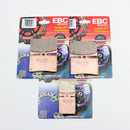 EBC Sintered Brake Pad Set FA379HH - 3 Pairs for Front/Rear Calipers-1