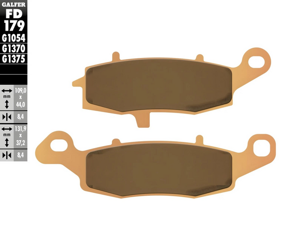 Galfer Sintered Brake Pad Front FD179G (EBC FA231)
