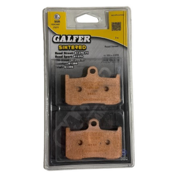 Galfer RD331G1370 Front Sintered Brake Pads (EBC FA347)