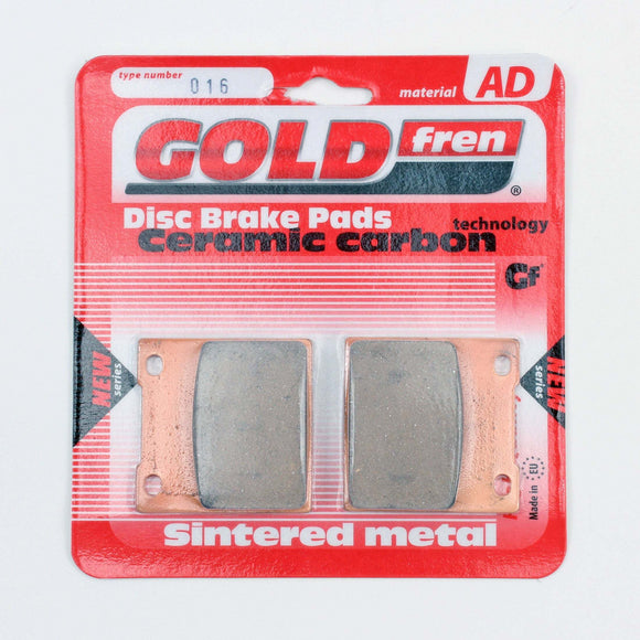 Brake Pads Sintered Goldfren AD-016  (EBC Equivalents FA63HH FA161HH)