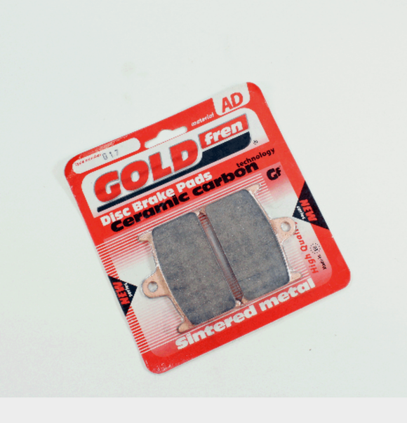 Brake Pads Sintered Goldfren AD-017  Front (EBC Equivalent FA145HH FA236HH)