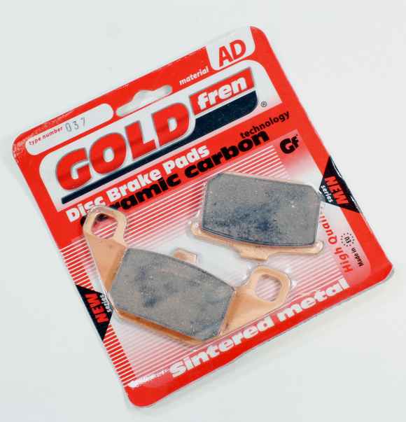 GoldFren AD-037 Sintered Brake Pads (EBC Equivalent FA85HH)