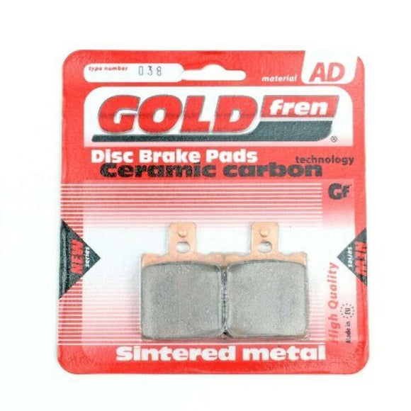 Brake Pads Sintered Goldfren AD-038  (EBC Equivalent FA47HH)