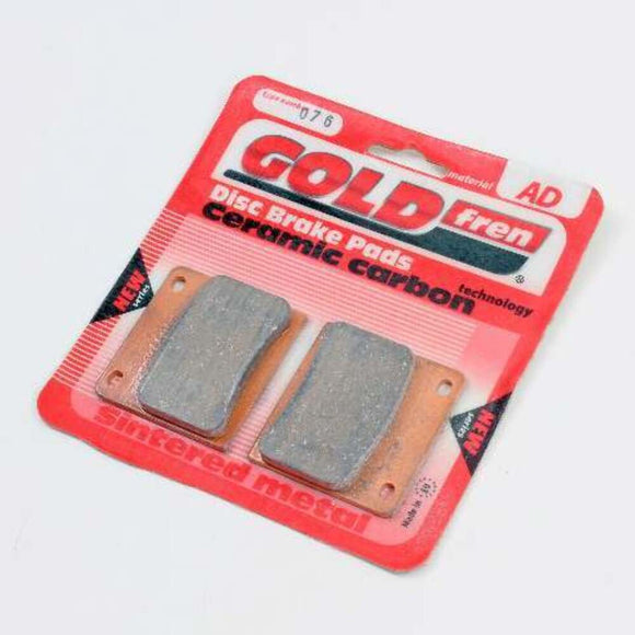 Brake Pads Sintered Goldfren AD-076  Rear (EBC Equivalent FA36)