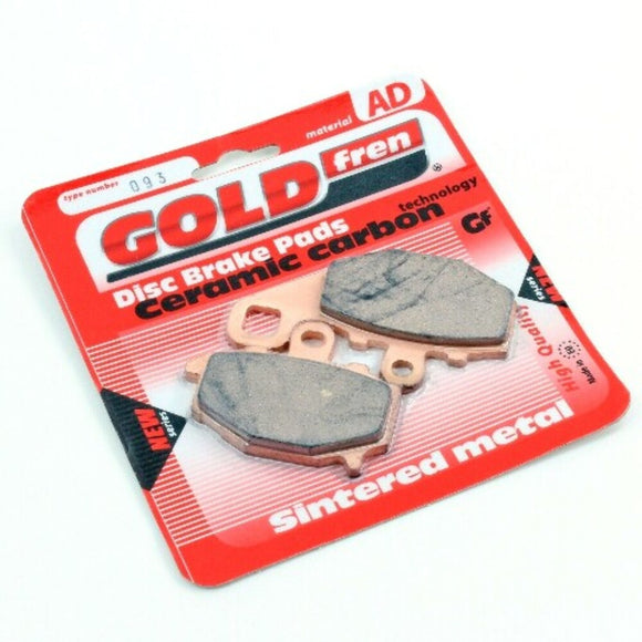 Brake Pads Sintered Goldfren AD-093  Rear (EBC Equivalent FA192HH)