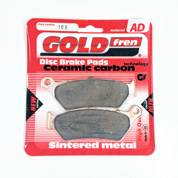 Brake Pads Sintered Goldfren AD-106  (EBC Equivalent FA209/2HH) - 0