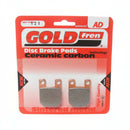 Brake Pads Sintered Goldfren AD-121  (EBC Equivalent FA115HH)-2