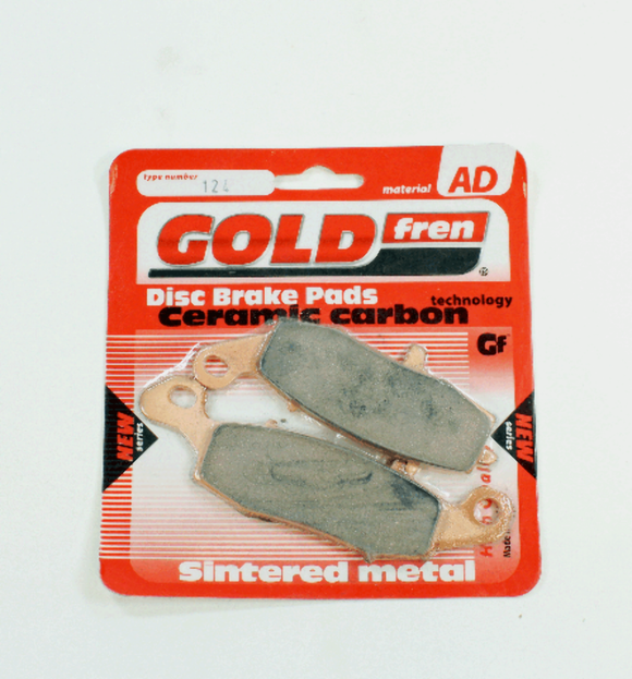 Brake Pads Sintered Goldfren AD-124  (EBC Equivalent FA231HH)