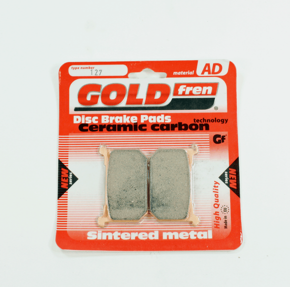 Brake Pads Sintered Goldfren AD-127  Kawasaki (EBC Equivalent FA68HH)
