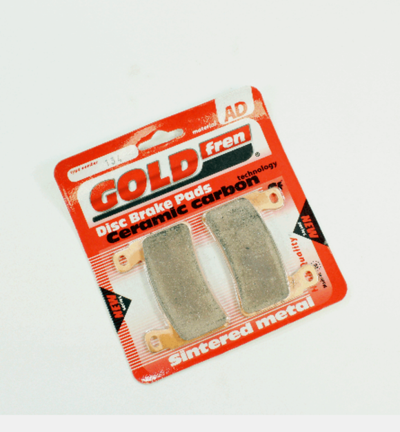 Brake Pads Sintered Goldfren AD-134  Front (EBC Equivalents FA296HH FA265HH)