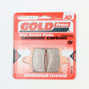 GoldFren AD-148 Sintered Brake Pads Rear (EBC Equivalent FA254HH)-3