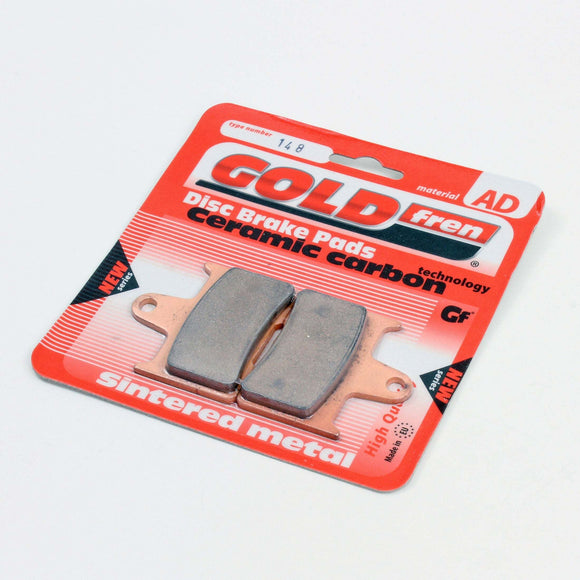 GoldFren AD-148 Sintered Brake Pads Rear (EBC Equivalent FA254HH)