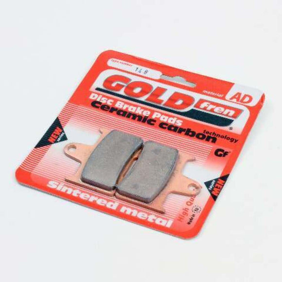 Brake Pads Sintered Goldfren AD-148  Rear (EBC Equiv FA254HH)