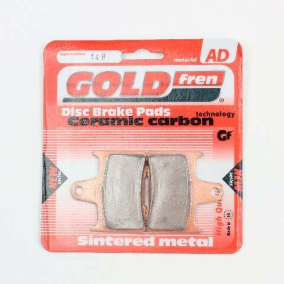 Brake Pads Sintered Goldfren AD-148  Rear (EBC Equiv FA254HH)
