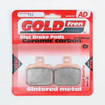 GoldFren AD-152 Sintered Brake Pads (EBC Equivalent FA266HH) - 0