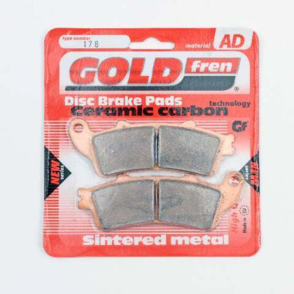 Brake Pads Sintered Goldfren AD-178  (EBC Equivalent FA261HH)