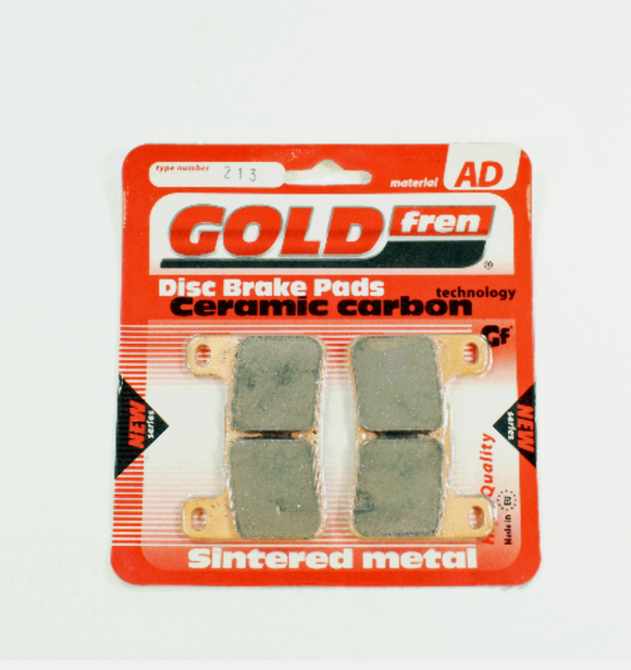 Brake Pads Sintered Goldfren AD-213  Front (EBC Equivalent FA379HH)