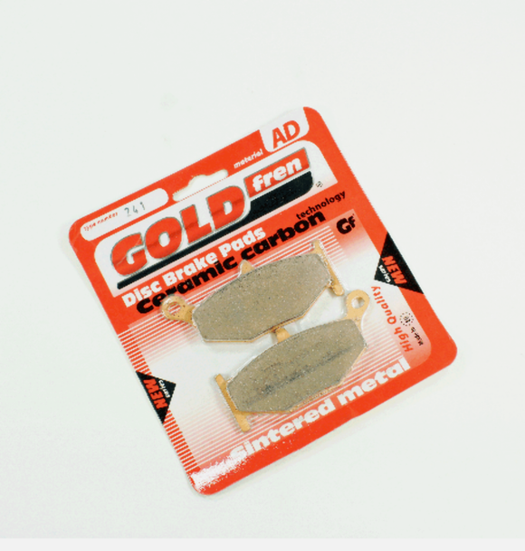 Brake Pads Sintered Goldfren AD-241  Rear (EBC Equivalent  FA419HH)