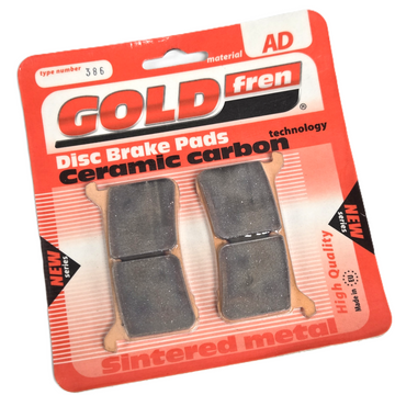 GoldFren AD-386 Sintered Brake Pads (EBC Equivalent FA700HH)