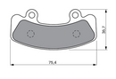 Brake Pads Sintered Goldfren AD-905-2