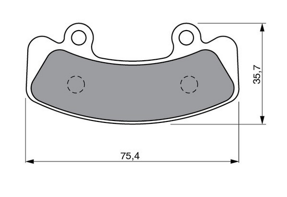 Brake Pads Sintered Goldfren AD-905