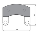 Brake Pads Sintered Goldfren AD-925-2