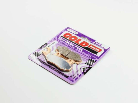 Brake Pads Racing Ceramic Carbon Goldfren S33-009  (EBC FA165)