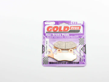 Brake Pads Racing Ceramic Carbon Goldfren S33-009  (EBC FA165)