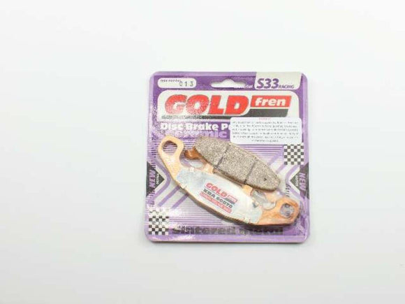 Brake Pads Racing Ceramic Carbon Goldfren S33-013  (EBC FA129)