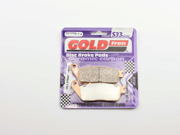 Brake Pads Racing Ceramic Carbon Goldfren S33-014  (EBC FA196 FA226)