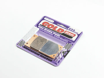 Brake Pads Racing Ceramic Carbon Goldfren S33-016  (EBC FA63 FA161)