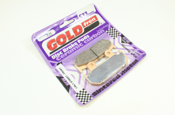 Brake Pads Racing Ceramic Carbon Goldfren S33-025  (EBC FA121 FA203) - 0