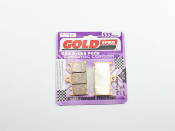 Brake Pads Racing Ceramic Carbon Goldfren S33-032  (EBC FA158)