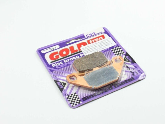 Brake Pads Racing Ceramic Carbon Goldfren S33-037  (EBC FA85)