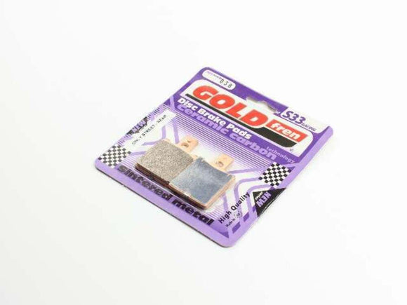 Brake Pads Racing Ceramic Carbon Goldfren S33-038  (EBC FA47)