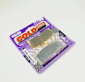 Brake Pads Racing Ceramic Carbon Goldfren S33-039  (EBC FA188)