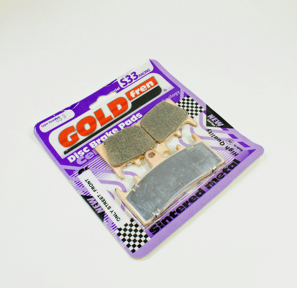 Brake Pads Racing Ceramic Carbon Goldfren S33-039  (EBC FA188)