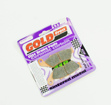 Brake Pads Racing Ceramic Carbon Goldfren S33-041  (EBC FA185) - 0