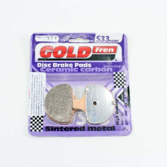 Brake Pads Racing Ceramic Carbon Goldfren S33-057  (EBC FA94)