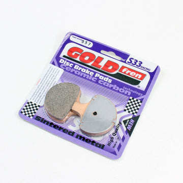 Brake Pads Racing Ceramic Carbon Goldfren S33-057  (EBC FA94) - 0